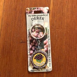 Personalized Namesake “Derek” Keychain